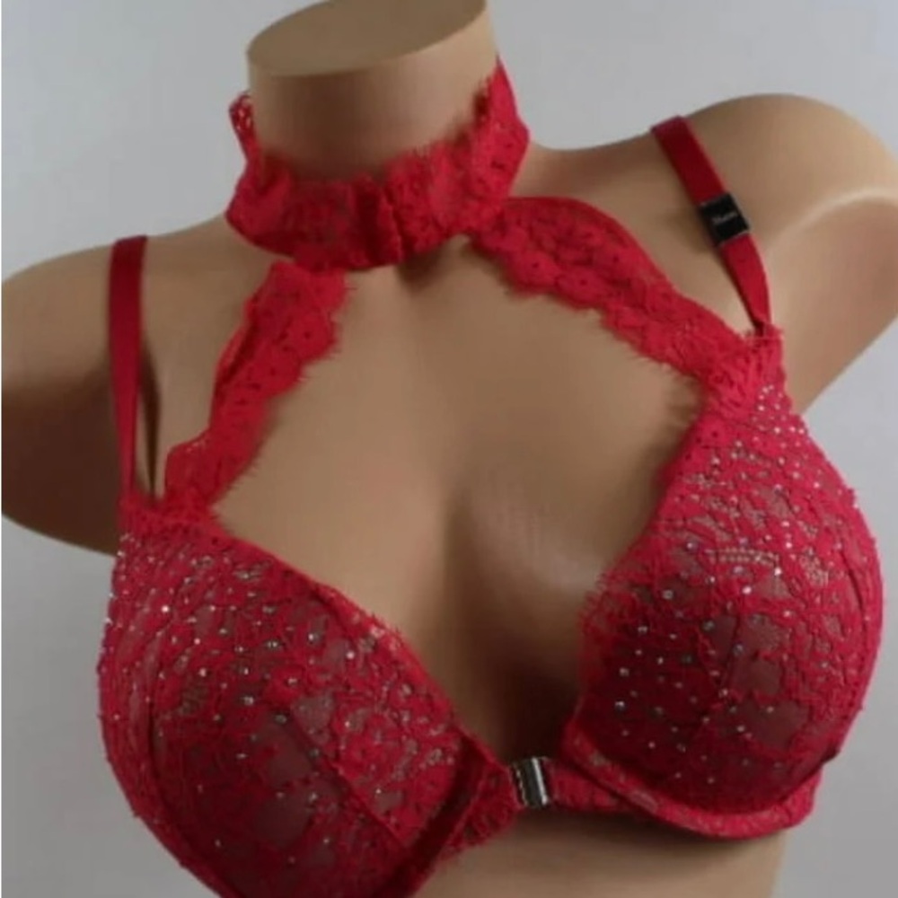 Sexy red Victoria Secret bra